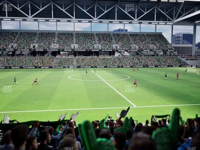 Q2 Stadium - Section Loge 114 A Seat View