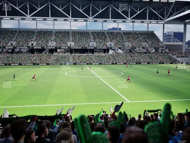 Q2 Stadium - Section Loge 114 A Seat View