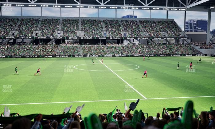 Q2 Stadium - Section Loge 114 A Seat View