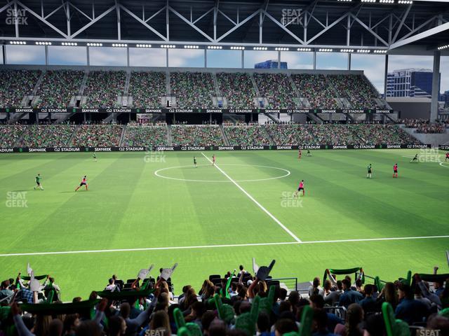 Q2 Stadium - Section Loge 114 B Seat View