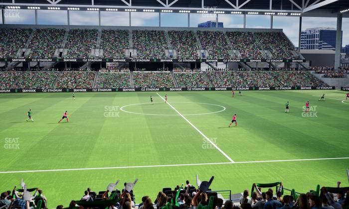 Q2 Stadium - Section Loge 114 B Seat View