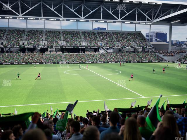 Q2 Stadium - Section Loge 114 C Seat View