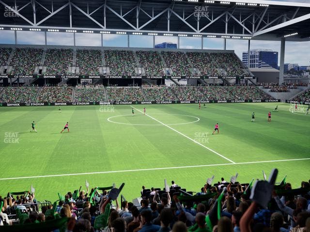 Q2 Stadium - Section Loge 114 D Seat View