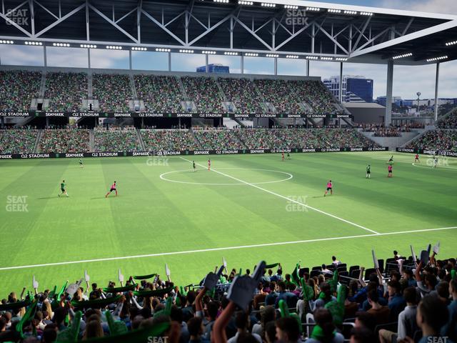 Q2 Stadium - Section Loge 115 B Seat View