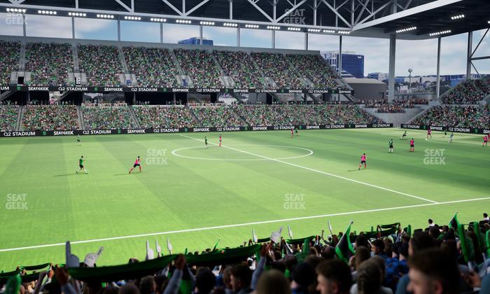 Q2 Stadium - Section Loge 115 C Seat View