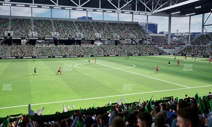 Q2 Stadium - Section Loge 115 C Seat View