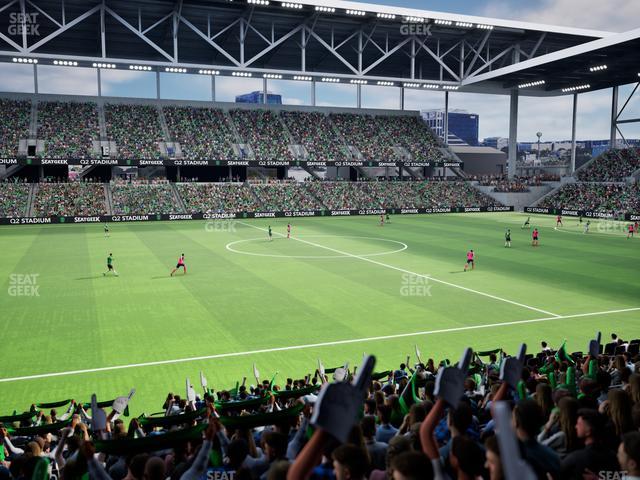 Q2 Stadium - Section Loge 115 D Seat View