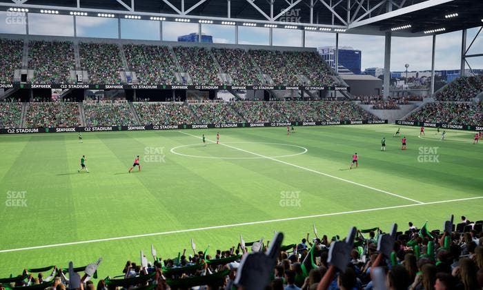 Q2 Stadium - Section Loge 115 D Seat View