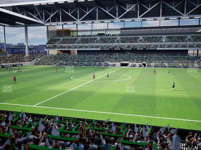 Q2 Stadium - Section Loge 131 B Seat View