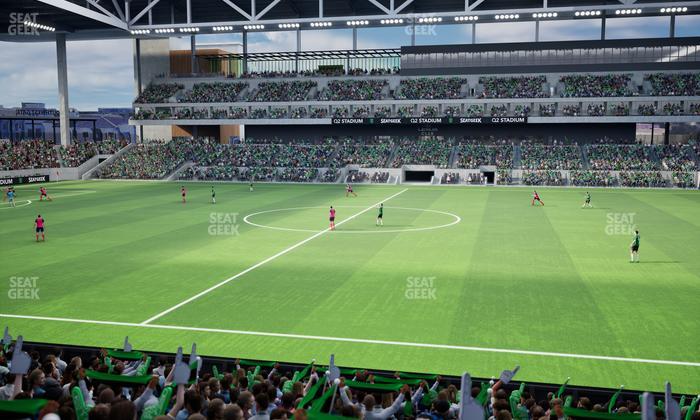 Q2 Stadium - Section Loge 131 C Seat View