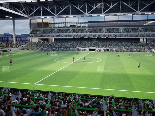 Q2 Stadium - Section Loge 131 D Seat View