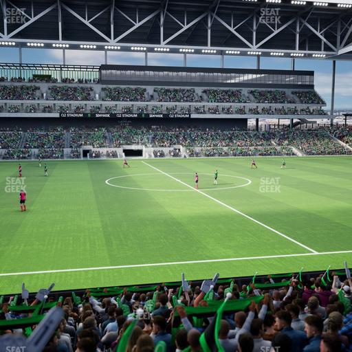 Q2 Stadium - Section Loge 133 C Seat View