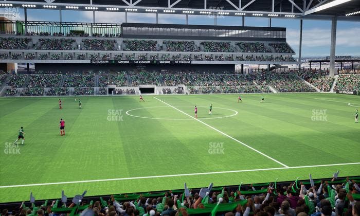 Q2 Stadium - Section Loge 133 C Seat View