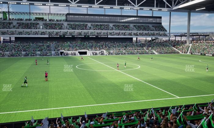 Q2 Stadium - Section Loge 133 F Seat View