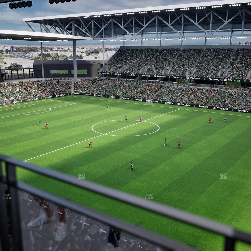 Q2 Stadium - Section Porch Ada Seat View