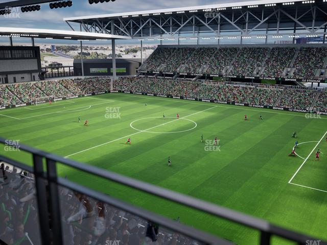 Q2 Stadium - Section Porch Ada Seat View