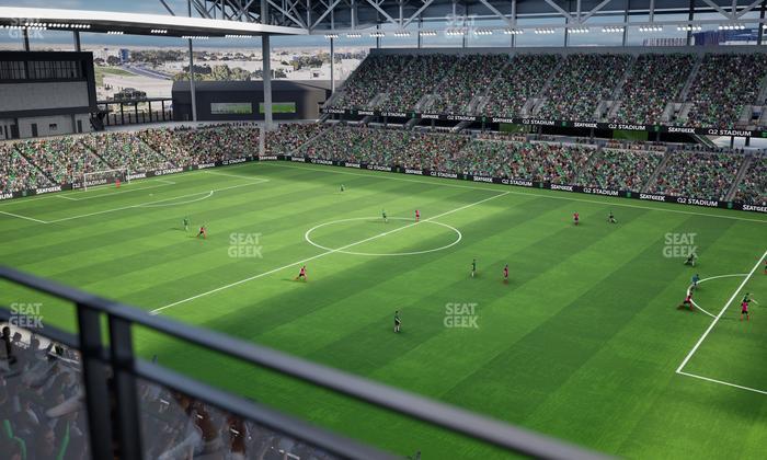 Q2 Stadium - Section Porch Ada Seat View