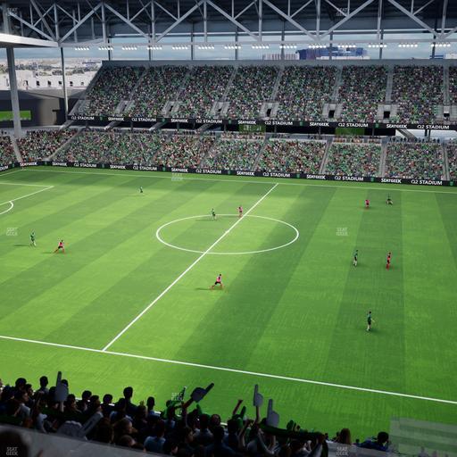 Q2 Stadium - Section Porch Loge 11 Seat View