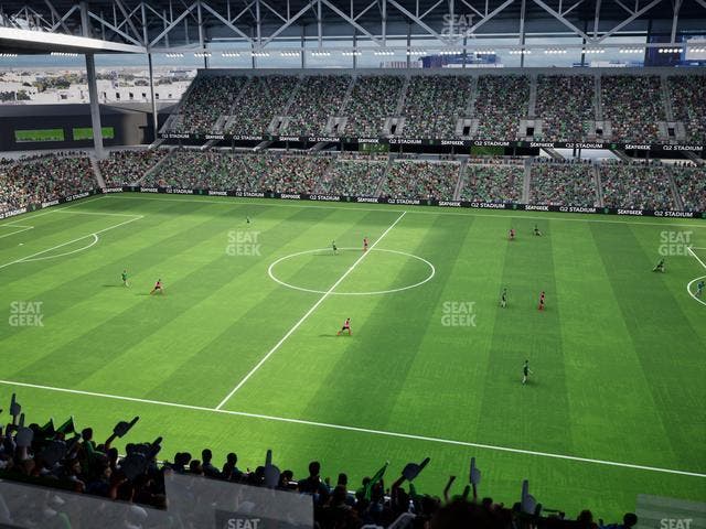 Q2 Stadium - Section Porch Loge 11 Seat View
