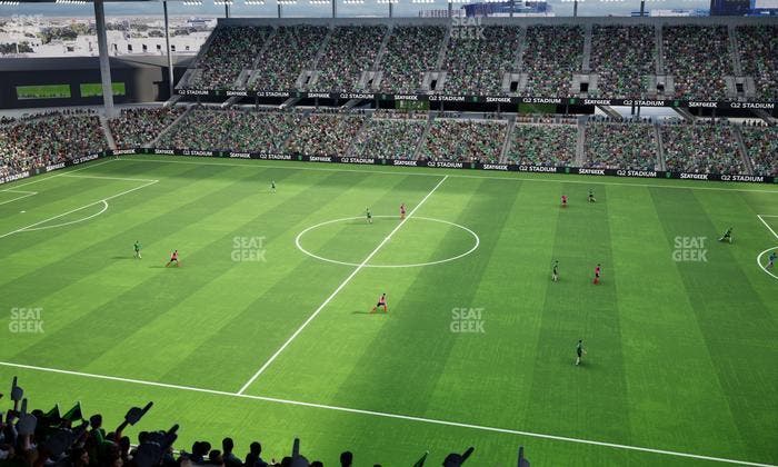 Q2 Stadium - Section Porch Loge 11 Seat View