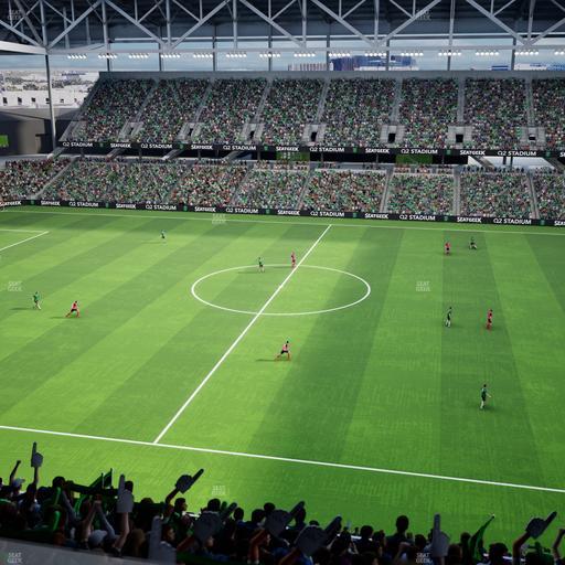 Q2 Stadium - Section Porch Loge 13 Seat View