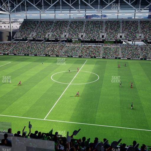 Q2 Stadium - Section Porch Loge 13 Seat View