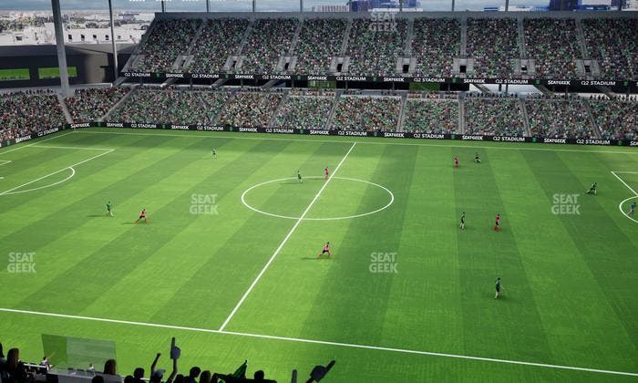 Q2 Stadium - Section Porch Loge 13 Seat View