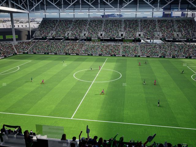 Q2 Stadium - Section Porch Loge 14 Seat View