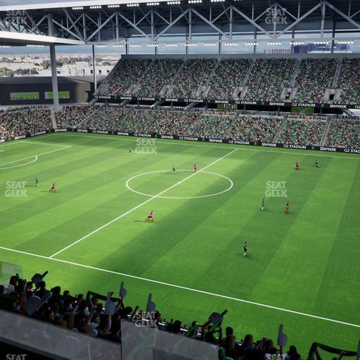 Q2 Stadium - Section Porch Loge 5 Seat View