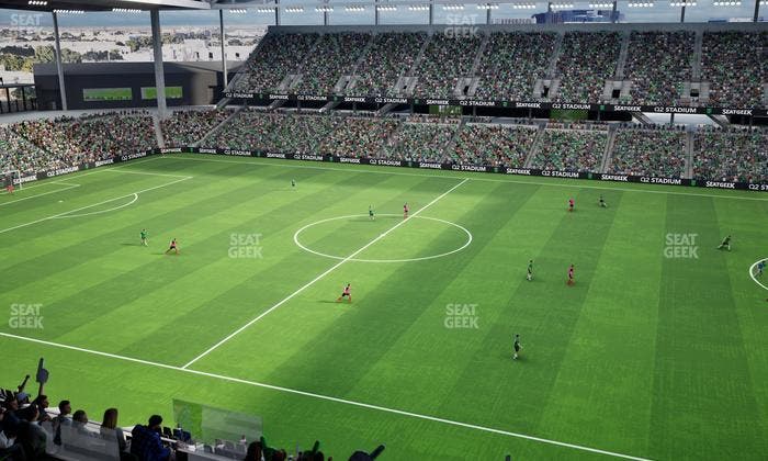 Q2 Stadium - Section Porch Loge 6 Seat View