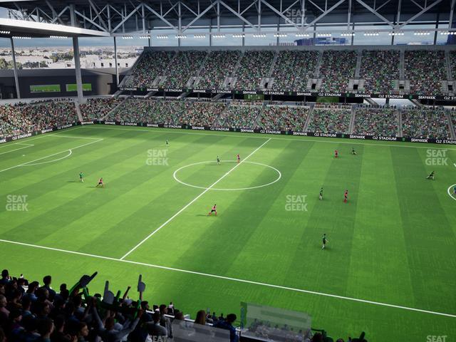 Q2 Stadium - Section Porch Loge 8 Seat View