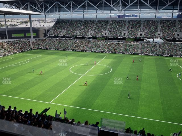 Q2 Stadium - Section Porch Loge 9 Seat View