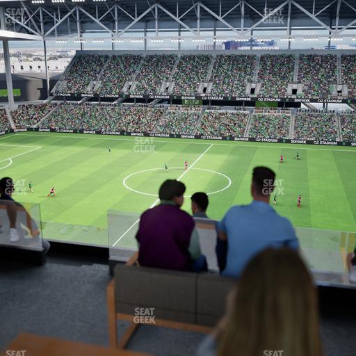 Q2 Stadium - Section Porch Table 10 Seat View