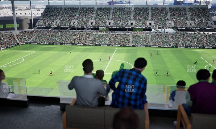 Q2 Stadium - Section Porch Table 14 Seat View