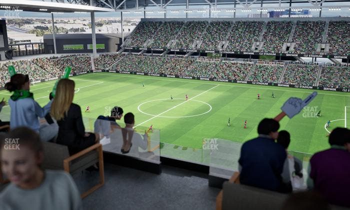 Q2 Stadium - Section Porch Table 2 Seat View