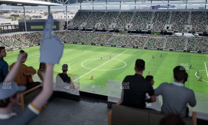 Q2 Stadium - Section Porch Table 4 Seat View