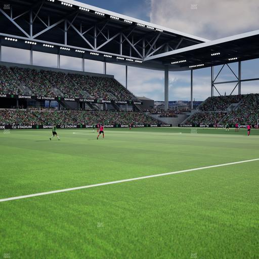 Q2 Stadium - Section Q 2 Field Club 10 Seat View