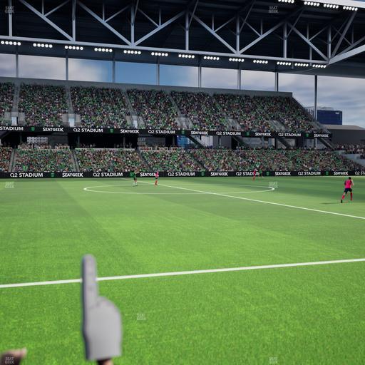 Q2 Stadium - Section Q 2 Field Club 6 Seat View