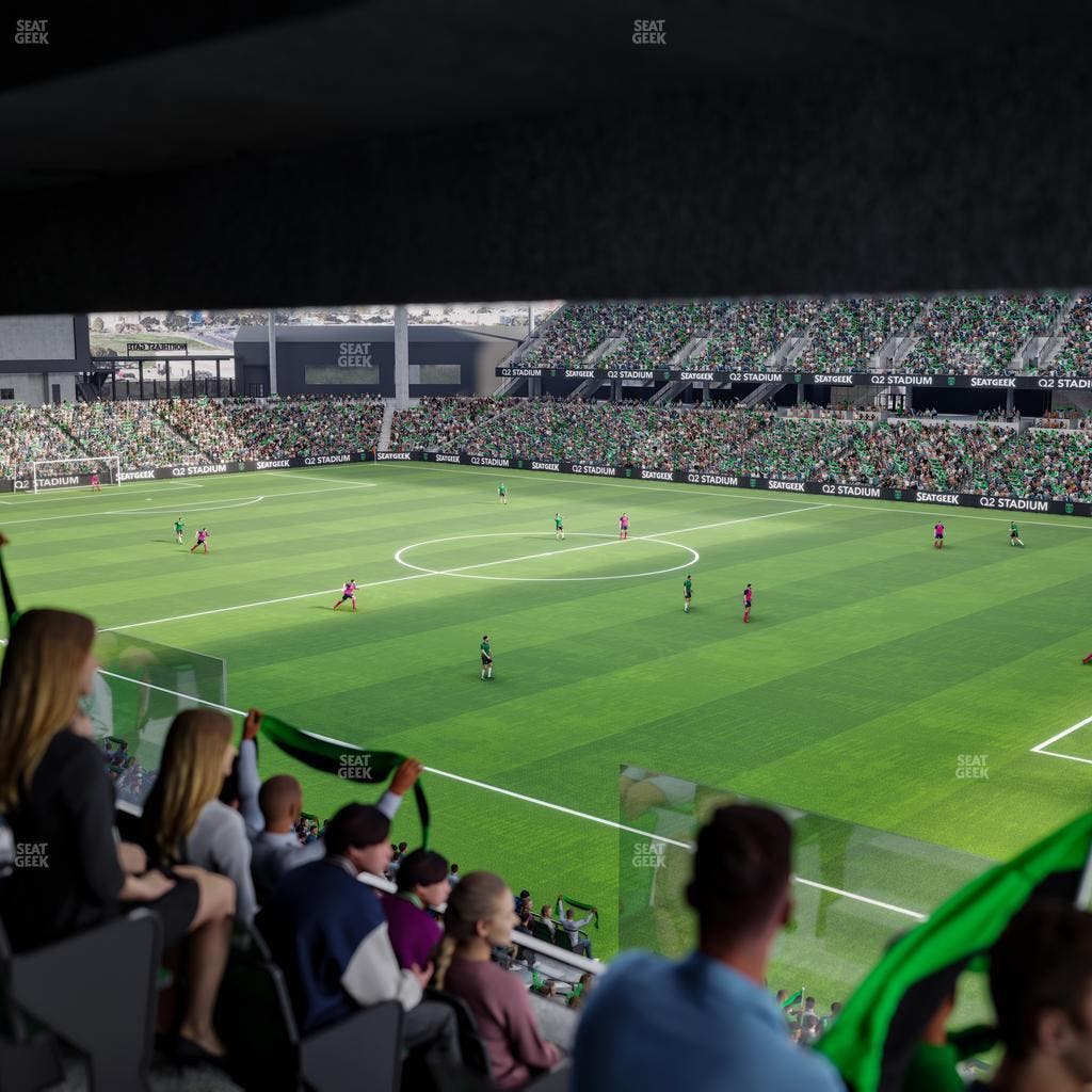 Q2 Stadium - Section Suite 1 Seat View