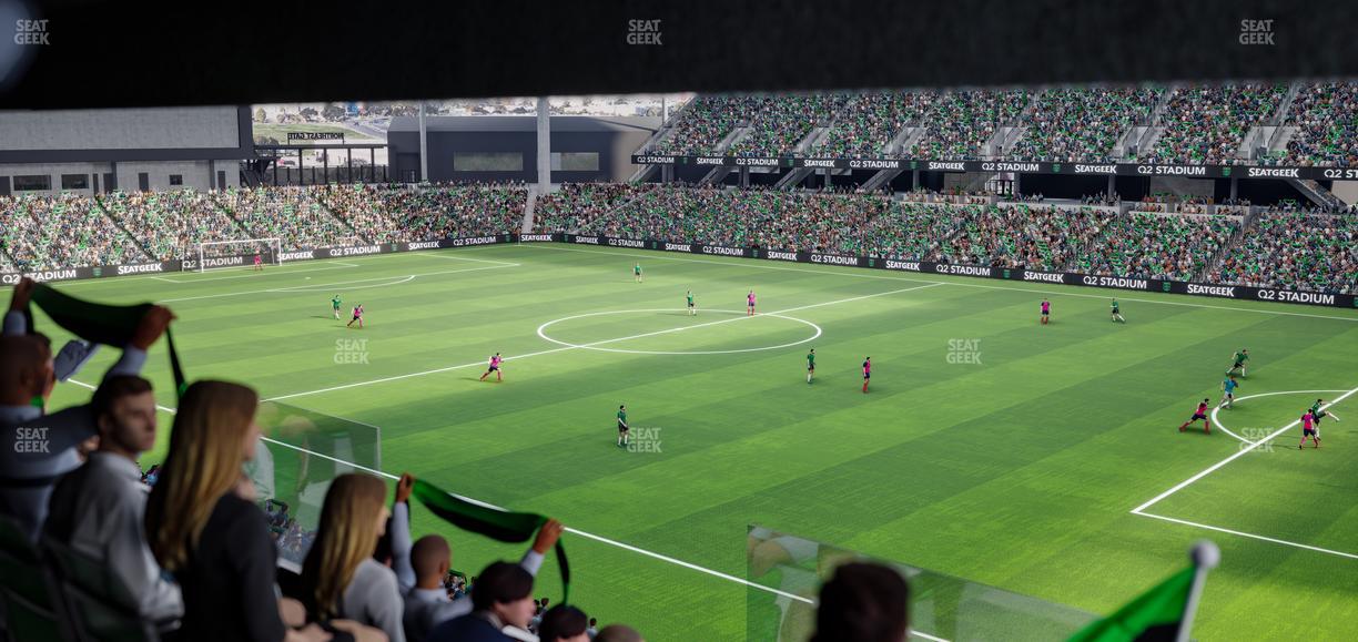 Q2 Stadium - Section Suite 1 Seat View