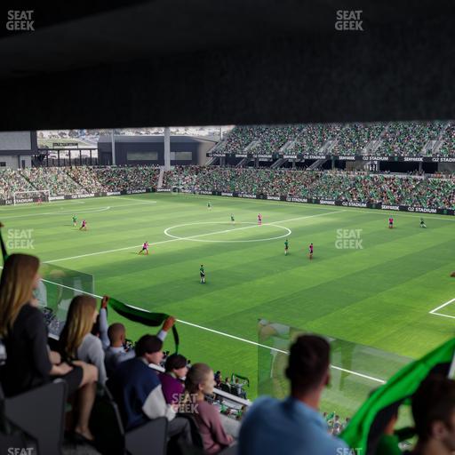 Q2 Stadium - Section Suite 1 Seat View