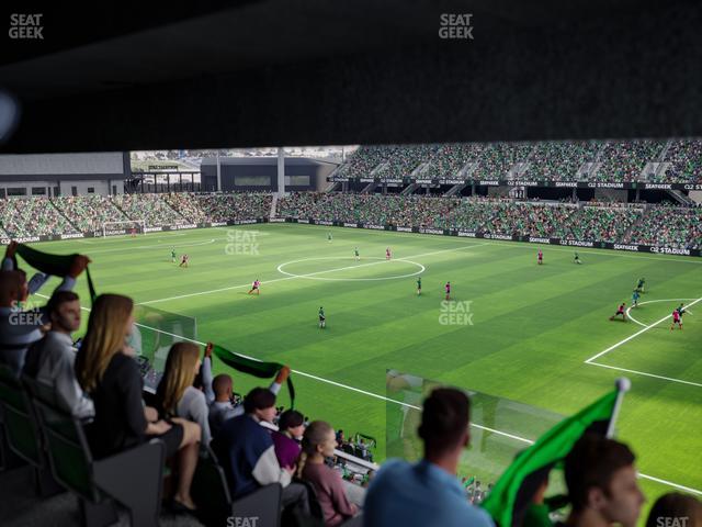 Q2 Stadium - Section Suite 1 Seat View