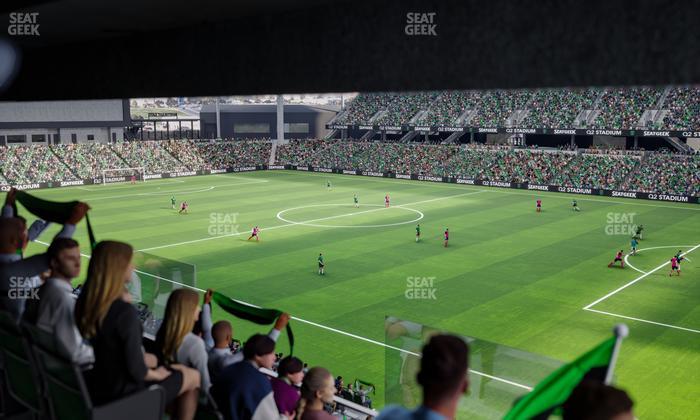 Q2 Stadium - Section Suite 1 Seat View