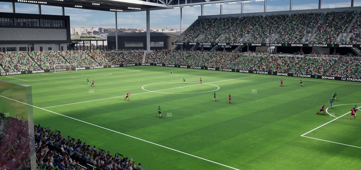 Q2 Stadium - Section Suite 1 Seat View