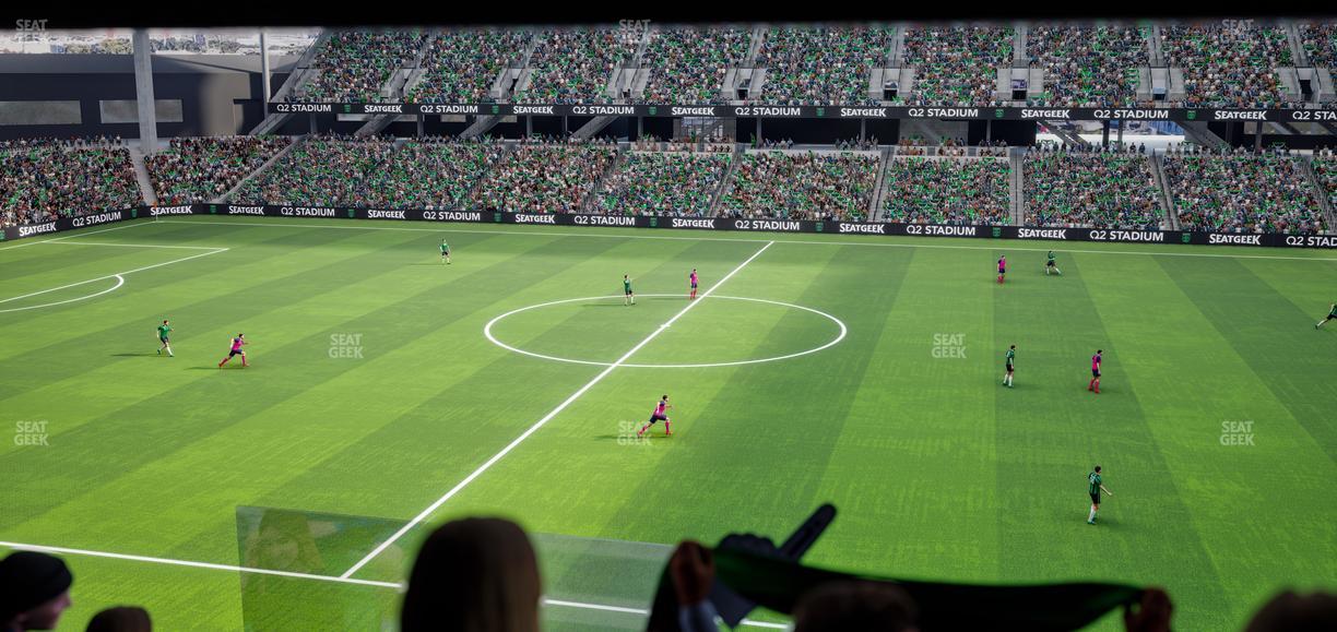 Q2 Stadium - Section Suite 10 Seat View