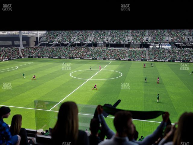 Q2 Stadium - Section Suite 10 Seat View