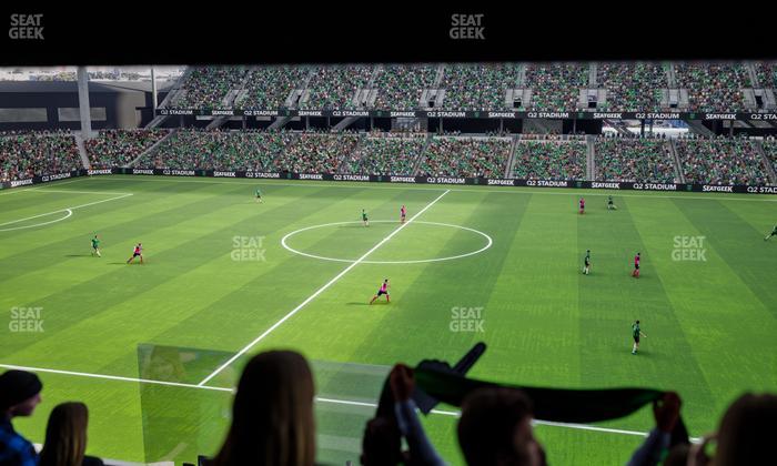 Q2 Stadium - Section Suite 10 Seat View