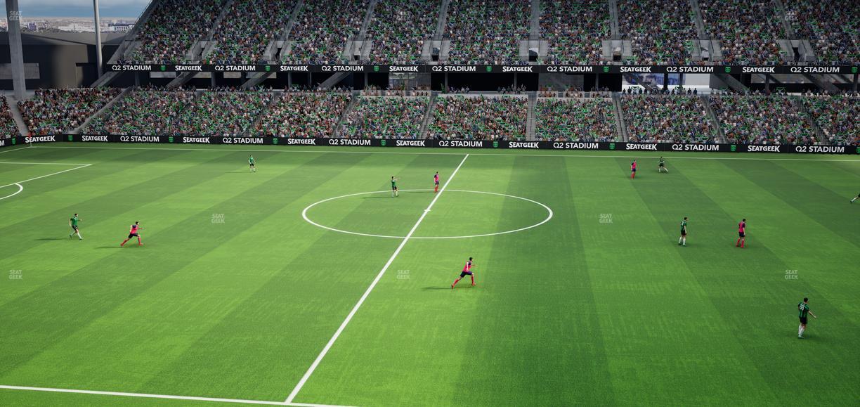 Q2 Stadium - Section Suite 12 Seat View