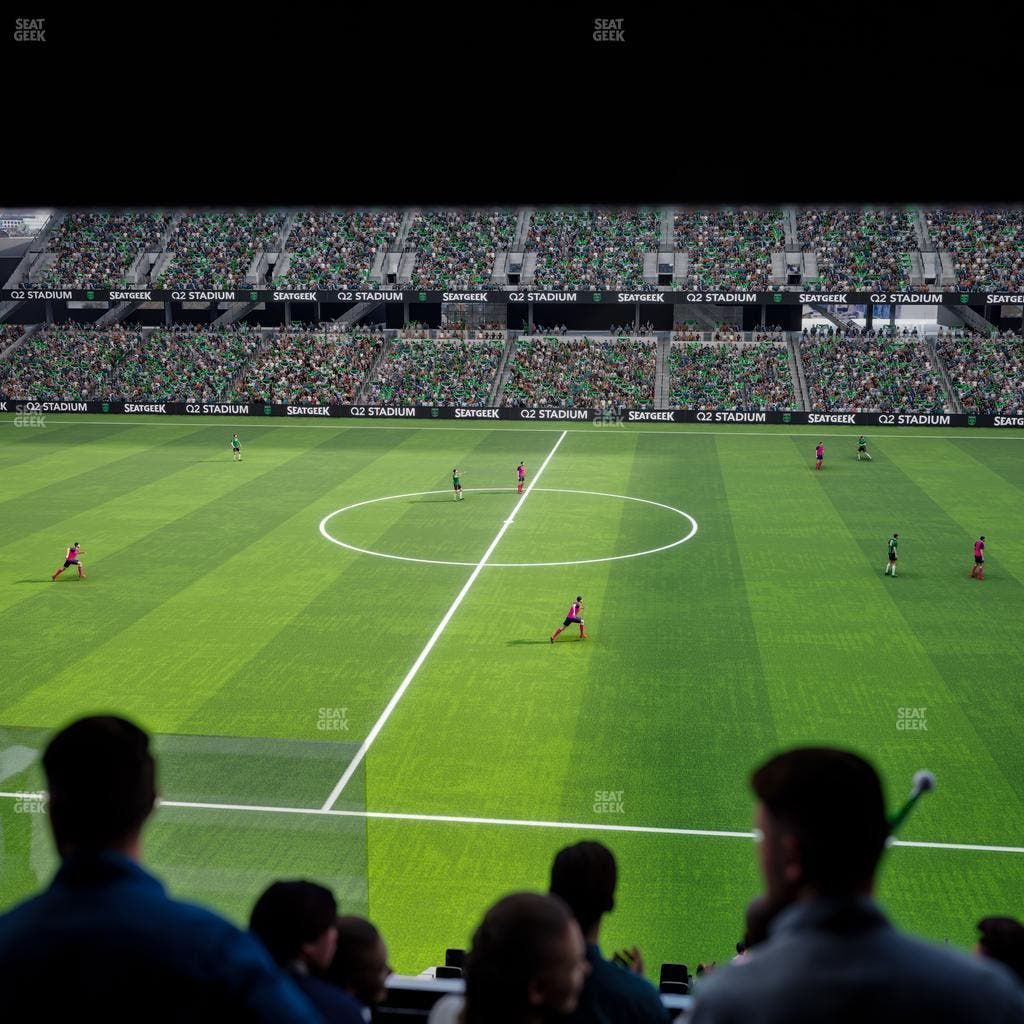 Q2 Stadium - Section Suite 12 Seat View