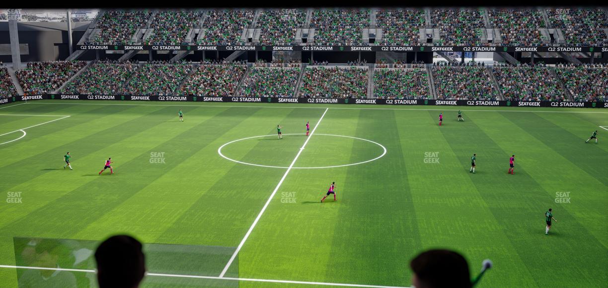 Q2 Stadium - Section Suite 12 Seat View